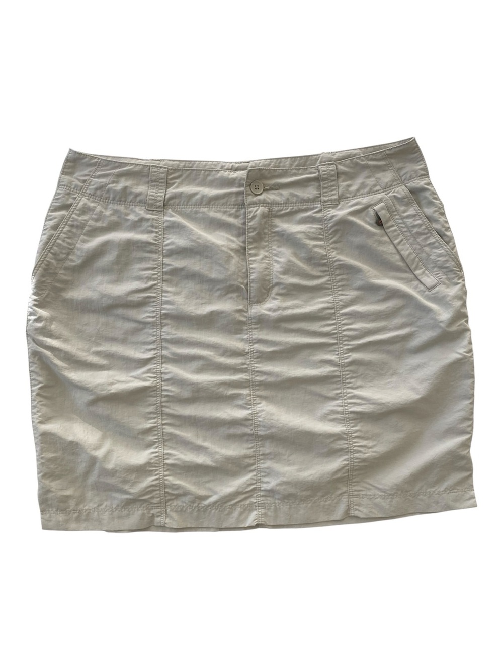 Royal Robbins Classic Women's Cream Casual Active Utiliy Skirt Size 10